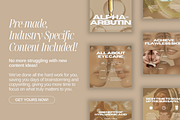 Beige Skin Care Instagram Templates, a Social Media Template by Xenié Creative (Thumbnail 3 of 10)