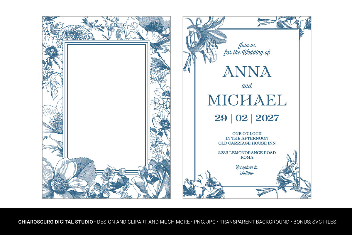 Vintage Botanical Vector Set, a Decorative Illustration by Pingebat (Photo 4 of 18)