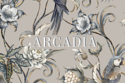 Arcafloral seamless patterns, a Pattern Graphic by Luiz da Rolt Grathwohl (Thumbnail 4 of 14)
