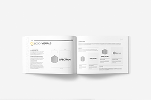 Brand Manual 28 Pages A4 / US Letter