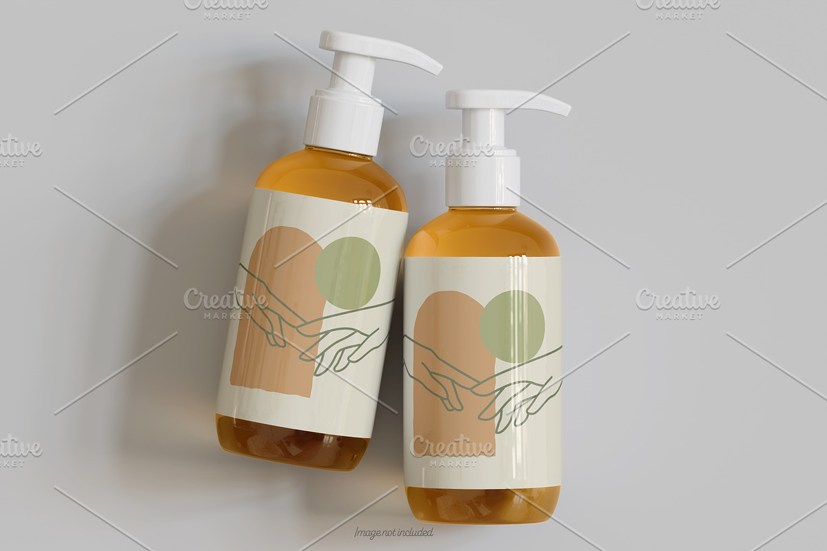 Bottle pump mockup bundles, a Cups & Container Mockup by Ambo Ampeng (Photo 13 of 22)