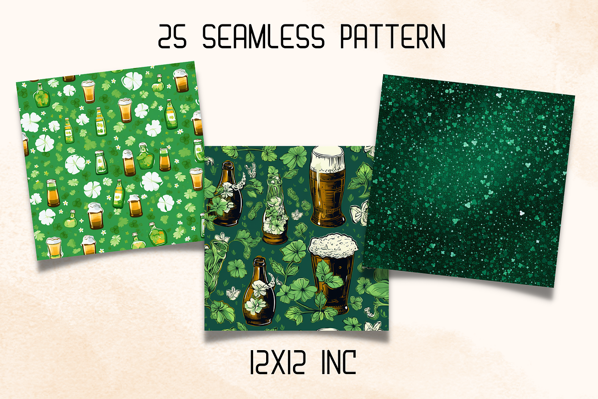 Whimsical St Patrick Day Elements, a Seasonal Illustration by GiraffeCreative (Photo 10 of 19)