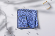 Silk Square Handkerchief Mockup 01, a Print Template by WebAndCat (Thumbnail 4 of 5)