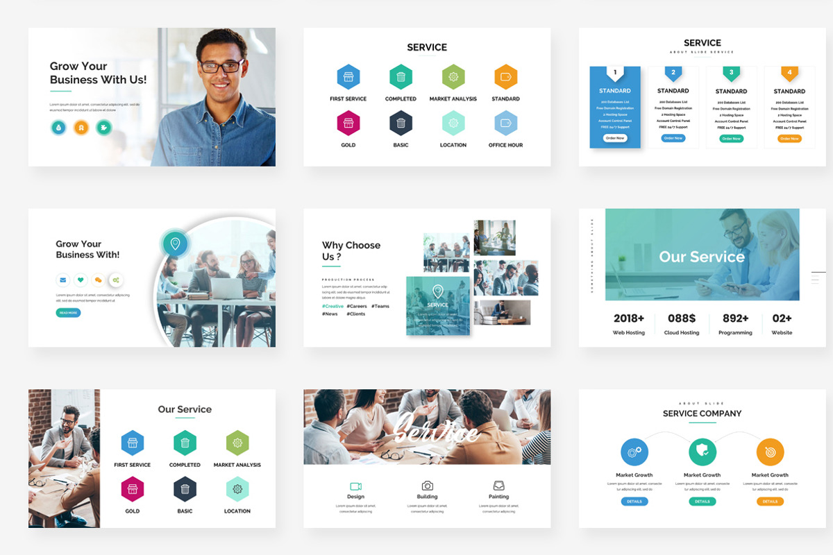 3 in 1 Business Event Powerpoint, a Presentation Template by One Percent Studio (Photo 25 of 36)