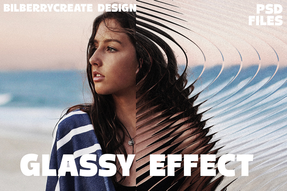 Glassy effect for Photoshop, a Texture Graphic by BilberryCreates (Photo 1 of 9)