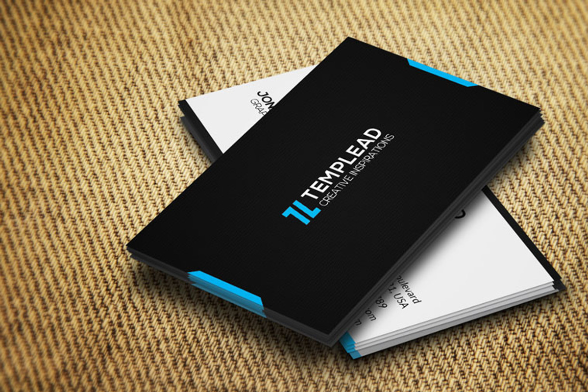 Corporate Business Card CM102, a Business Card Template by annozio (Photo 2 of 4)