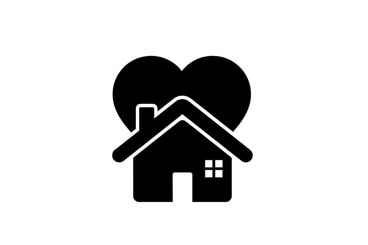 50 Home Love Heart House Icon Set Bu, an Illustration by Gaye Art (Photo 42 of 51)