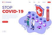 Covid-19 Coronavirus Stop 2019-nCoV, a Healthcare Illustration by TAlex (Thumbnail 3 of 6)
