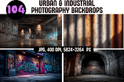 Urban & Industrial Photo Backdrops, a Background Graphic by PrintHaven Designs (Thumbnail 1 of 12)