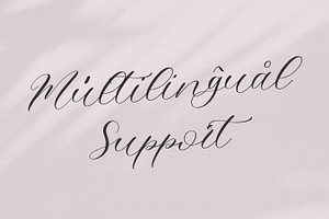 Miss Angel Modern Calligraphy Font