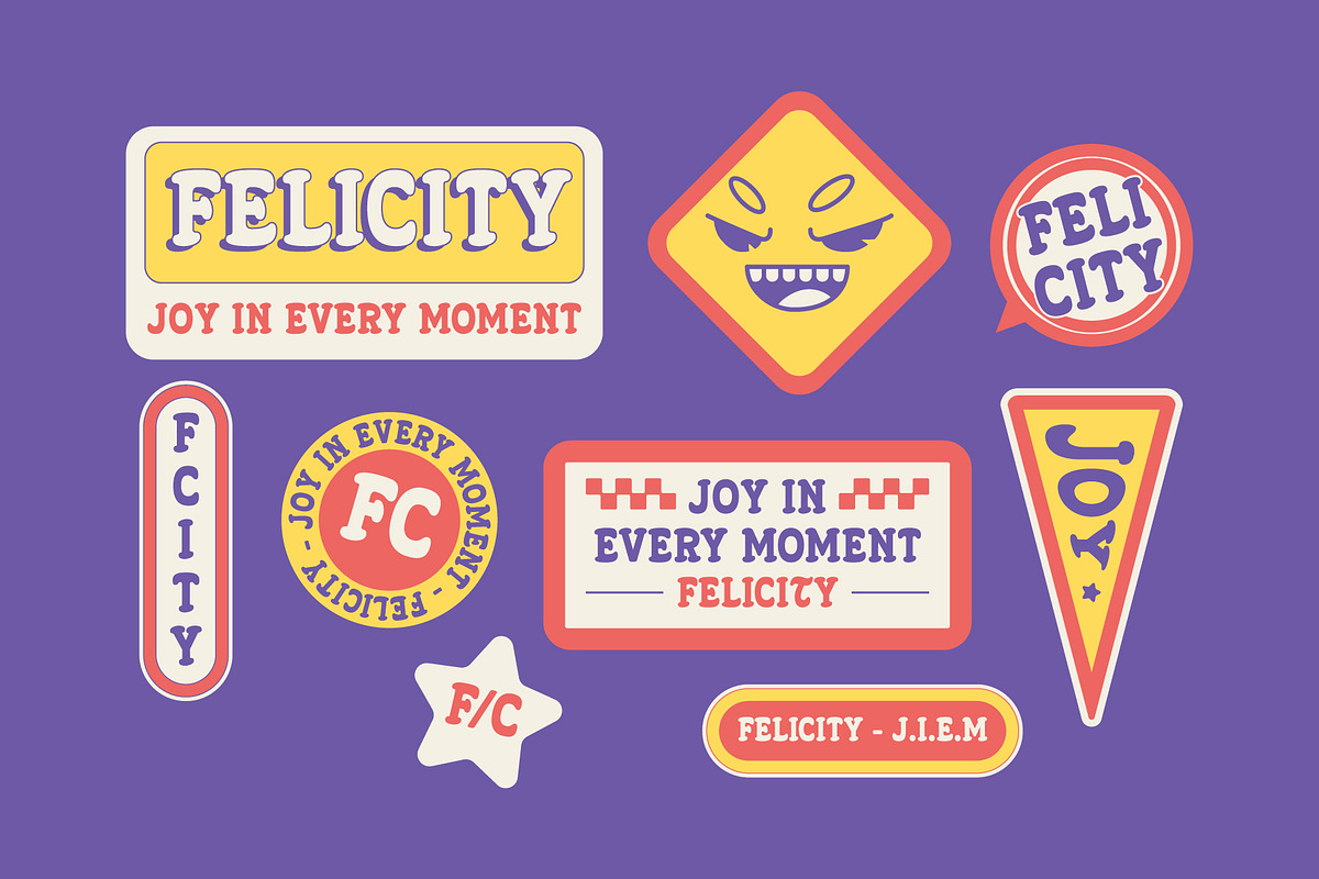 Flincost – Rounded Retro Font, a Serif Font by Tiptop Graphic (Photo 8 of 10)