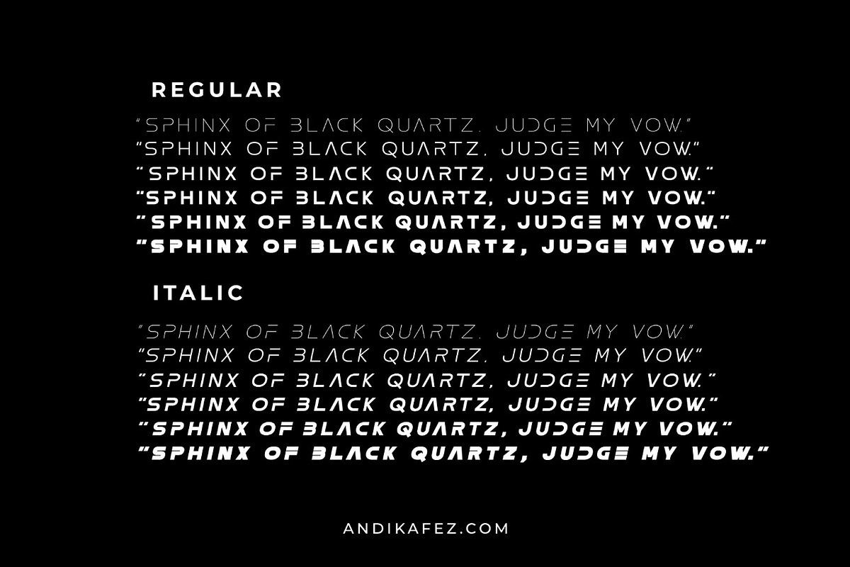 Groupe Modern Vintage Tech Logo Font, a Sans Serif Font by Andika Fez (Photo 8 of 9)