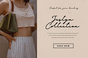 White Magnolia Handwritten Font, a Handwritten Font by RantautypeStudio (Thumbnail 7 of 15)