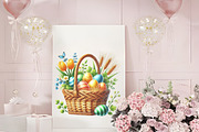 Easter eggs basket sublimation, an Illustration by RobertsArt (Thumbnail 5 of 7)