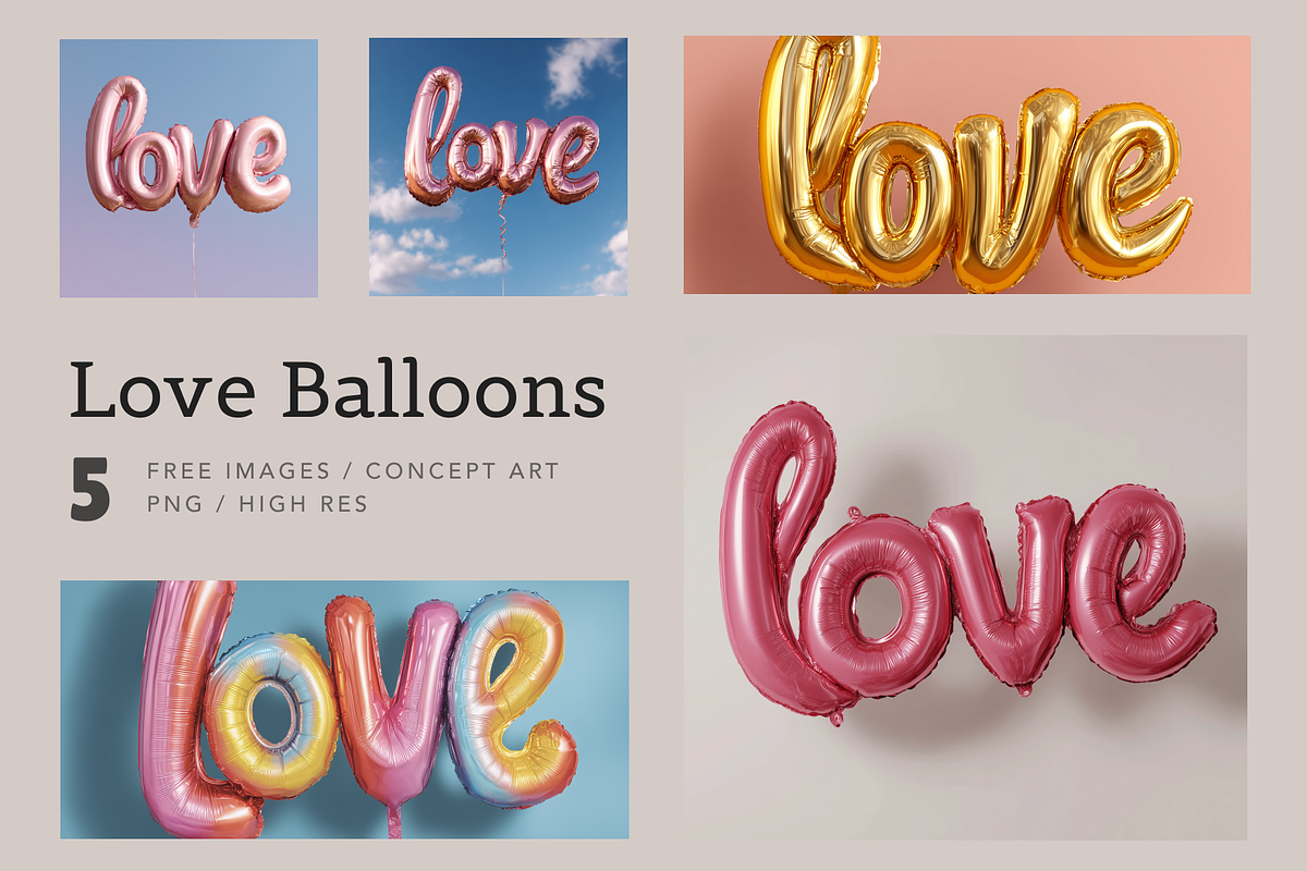 Love Balloons - Stock Images, an Arts & Entertainment Photo by Picturesque Stories (Photo 1 of 6)