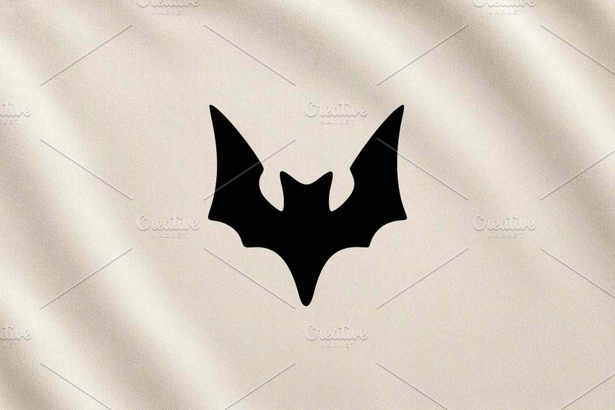 Gothic Bat Silhouette Vector, an Animal Illustration by Vectorium Studio (Photo 3 of 4)