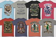 100 Retro Tshirt Designs Bundle, an Education Illustration by roach_graphic (Thumbnail 2 of 14)
