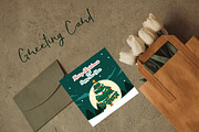 6 Pine Tree Christmas Greeting Card, a Business Card Template by jongcreative (Thumbnail 2 of 6)