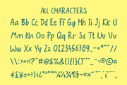 CS Boysen Disco, a Handwritten Font by Craft Supply Co. (Thumbnail 8 of 8)