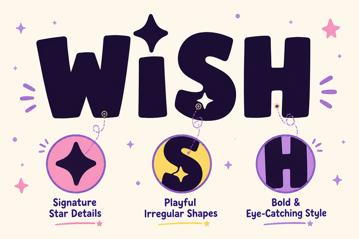 Starwish, a Script Font by Wow Magic (Photo 3 of 5)