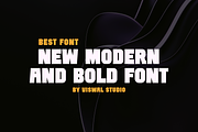 Rusko Roker - Bold Modern Font, a Sans Serif Font by Viswal Studio (Thumbnail 2 of 6)