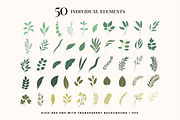Jungle Greenery - Botanical Leaves, an Illustration by Rough Edges Supply Co. (Thumbnail 2 of 9)