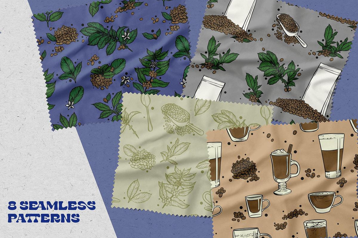 Coffee Illustration Pack, a Food Illustration by Eldorado Design Co. (Photo 6 of 9)