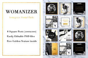 Womanizer Social Media Pack