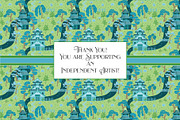 Chinoiserie Blue Green Patterns, a Pattern Graphic by RachelStudio (Thumbnail 6 of 6)