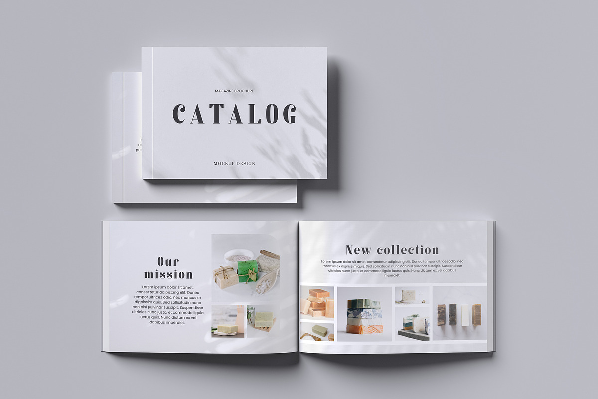 Magazine Landscape Mockup, a Magazine Template by graphicstory (Photo 7 of 10)