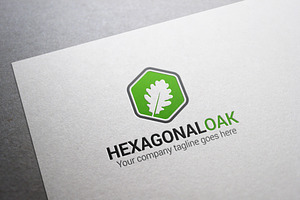 Hexagonal Oak Logo