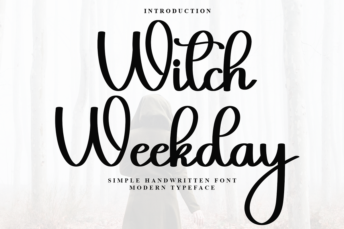 Witch Weekday, a Serif Font by InermediaSTUDIO (Photo 1 of 7)