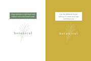 Botanical Brand Kit Logo Template, a Branding & Logo Template by CreativeWilderness (Thumbnail 4 of 10)