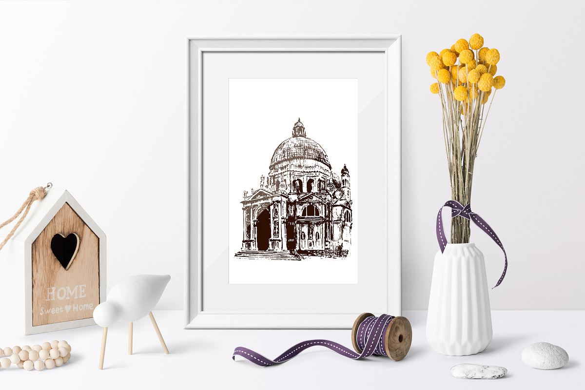 Set of Venice sketches, a Decorative Illustration by Everilda (Photo 2 of 6)