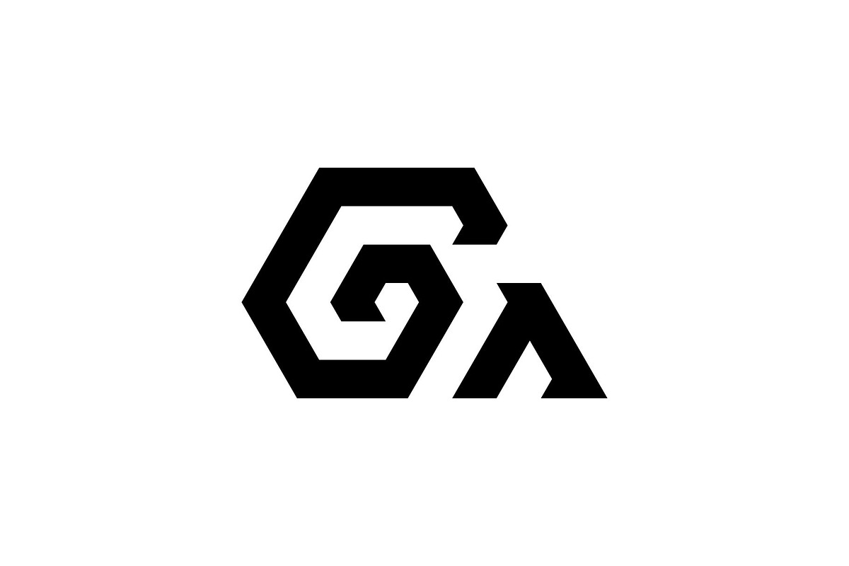 Premium Monogram Logo GA or AG, a Branding & Logo Template by Chroma Desain