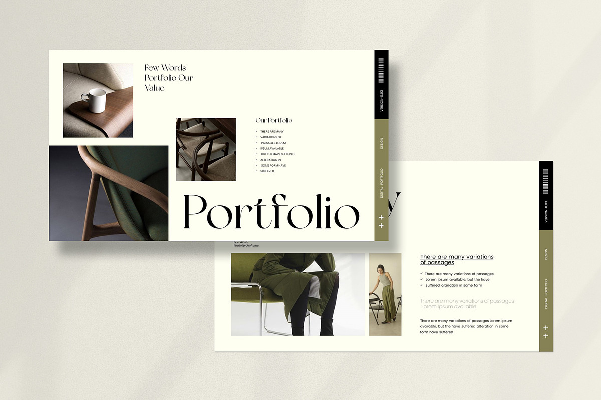 Portfolio Presentation Template, a Presentation Template by Creative-Work (Photo 5 of 10)