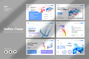 Reflex Clean Minimal Presentation, a Presentation Template by Creative-Work
