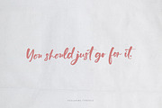 Soulshine Brush Script, a Font by Callie Rian & Co. (Thumbnail 6 of 15)