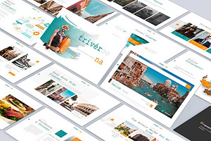 Wanderer Travel Powerpoint Template, a Presentation Template by GearShift