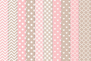 Baby Pink Elephant Vectors, an Illustration by Amanda Ilkov (Thumbnail 3 of 3)