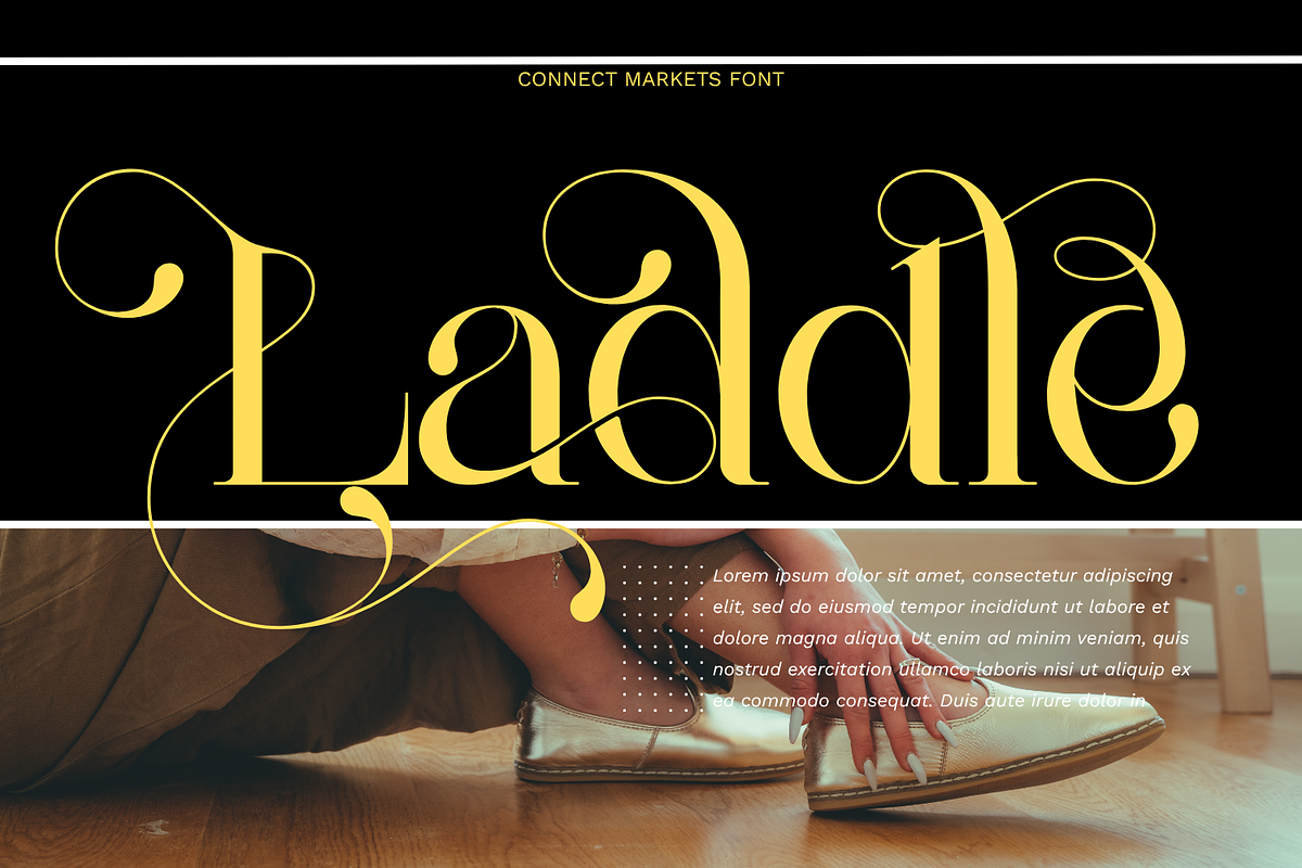 Connect Markets - Modern Serif Font, a Serif Font by 177Studio (Photo 4 of 8)