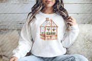 Watercolor Little Wooden House Clipa, an Illustration by Watercolor design (Thumbnail 7 of 12)