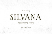 Silvana - Organic Serif, a Serif Font by Bale Type (Thumbnail 1 of 9)