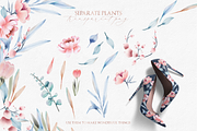 Watercolor Col. Dainty Blossom, a Texture Illustration by Inky Jar Design Studio (Thumbnail 5 of 13)