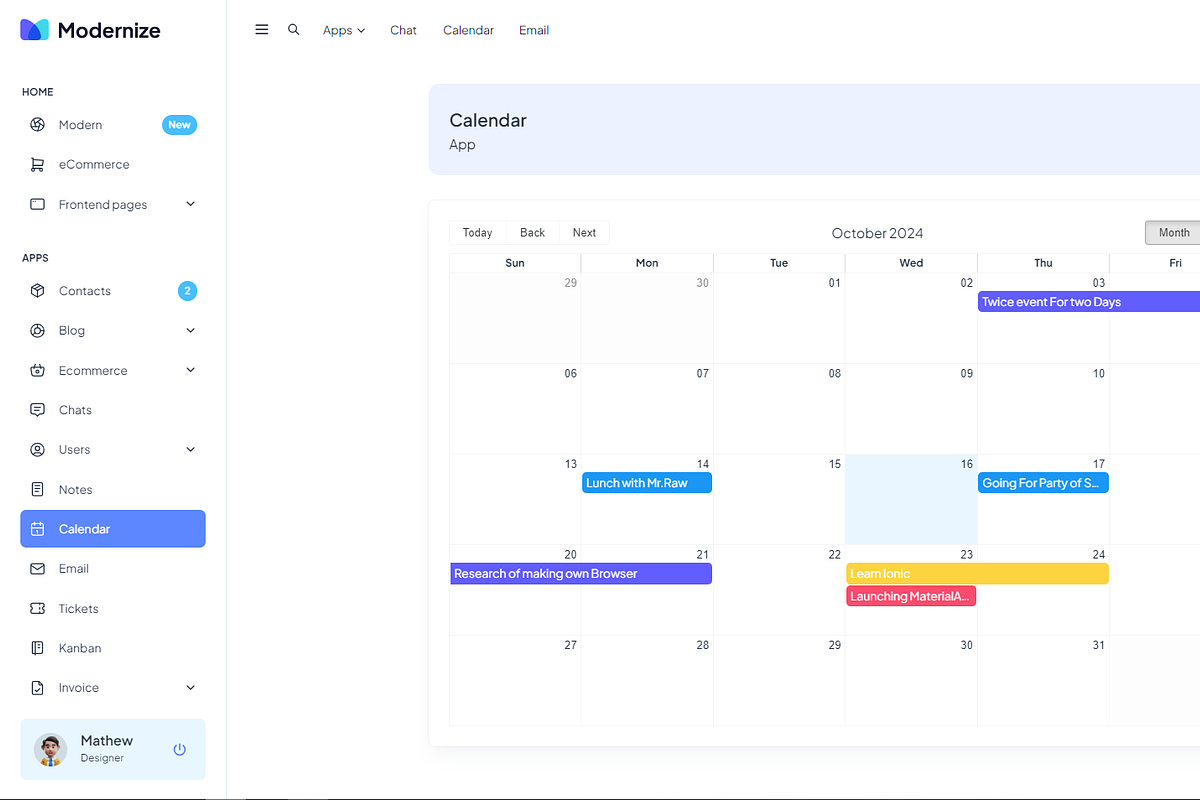 Modernize Nextjs Admin Dashboard, a Templates & Theme by AdminMart (Photo 12 of 15)
