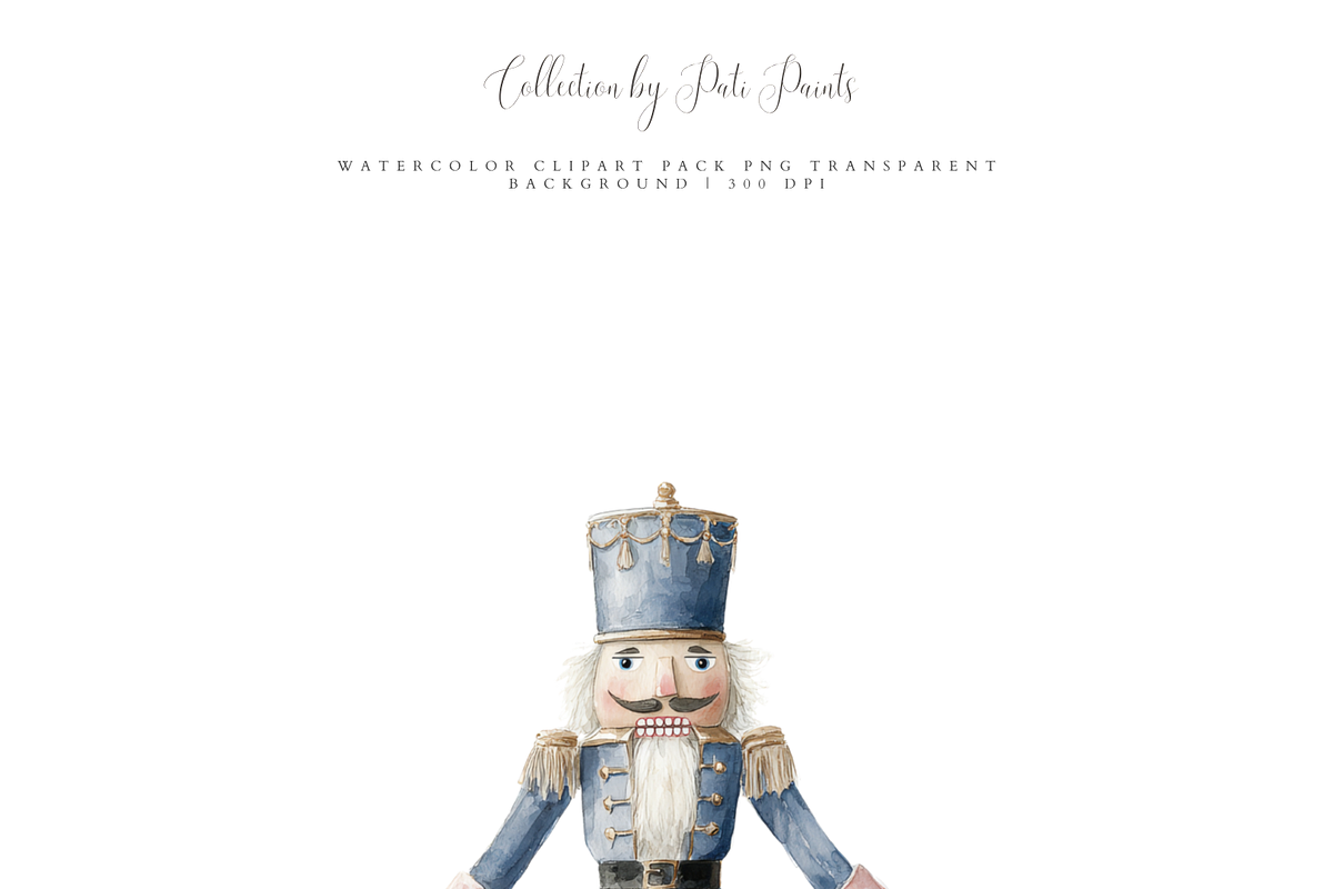 Winter Ballet Clipart Set, a Decorative Illustration by Pati Paints (Photo 6 of 11)