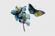 Watercolor Flowers, a Decorative Illustration by BazziBa♥ (Thumbnail 2 of 9)