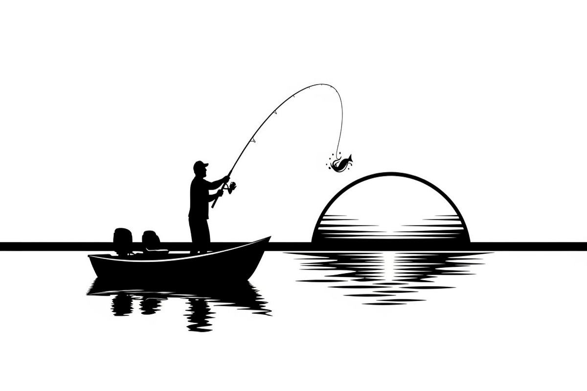 50 Fishing Boat Silhouette Vector, an Illustration by Gaye Art (Photo 12 of 20)