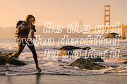 Quartell Round Outline Italic, a Slab Serif Font by NREY (Thumbnail 2 of 5)