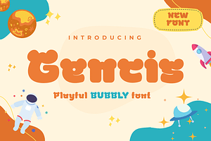 Gencis, a Serif Font by twinstd